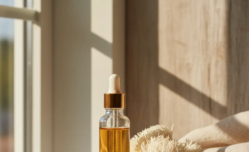 An illustration showcasing the potential lion's mane mushroom extract benefits with natural elements.