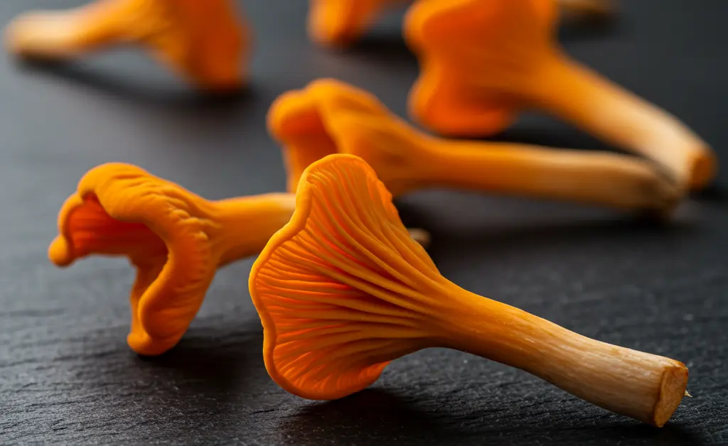 A detailed close-up of raw Cordyceps militaris fungi, a topic of interest for those learning about cordyceps mushroom australia.