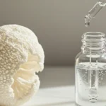 A clear visual comparison illustrating the essential differences between tremella mushroom vs hyaluronic acid for skincare.